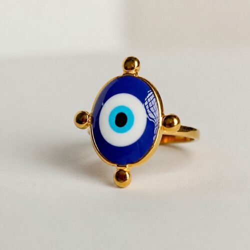 Evil eye ring